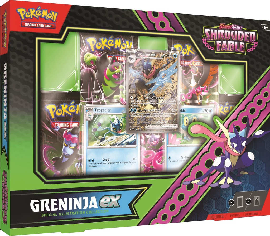 Shrouded Fable - Greninja ex