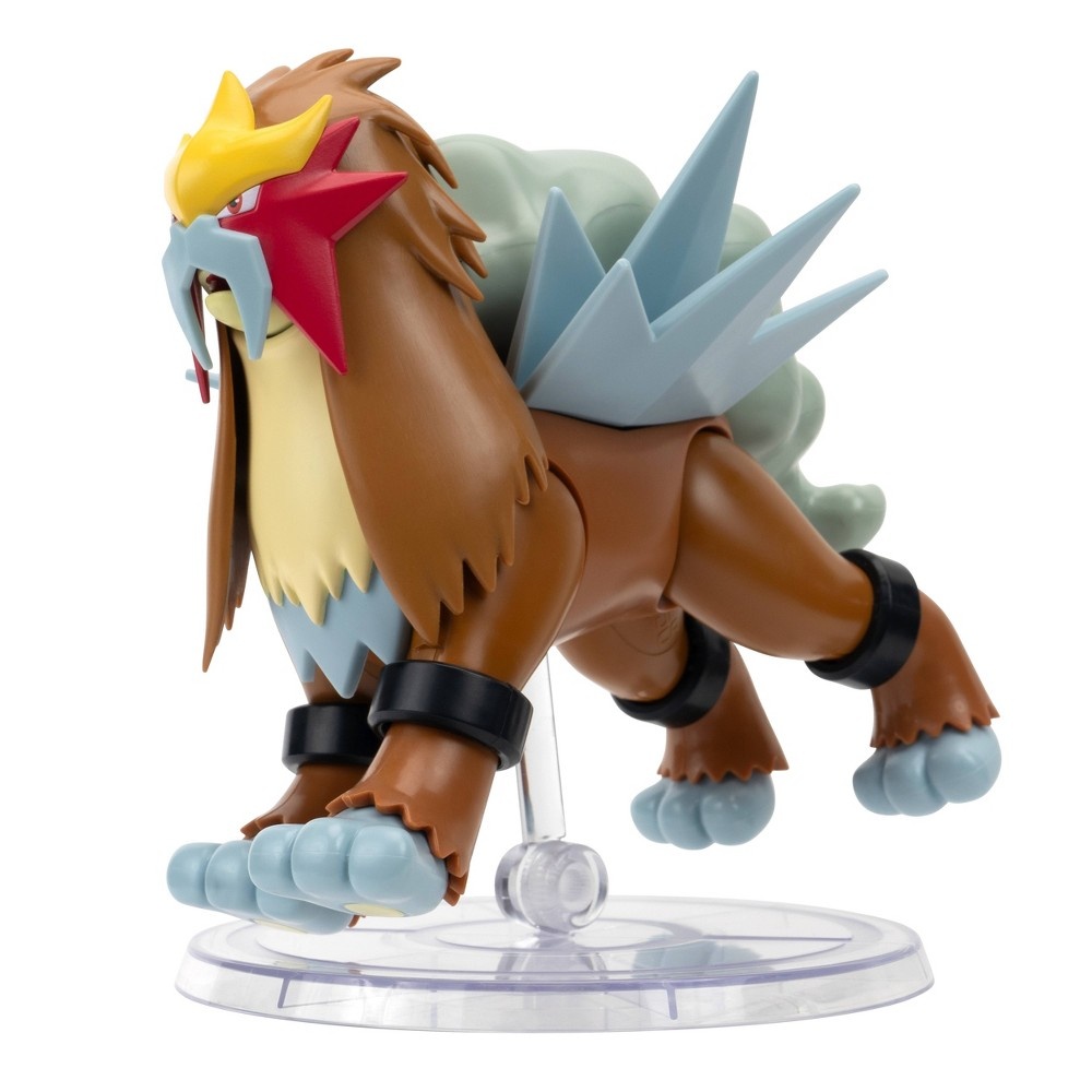 Pokemon Entei Duża Legendarna Figurka Pokémon Select 15 Cm Podstawka B Iext190663248
