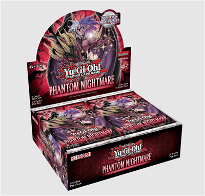 YGO Phantom Nightmare Booster Display