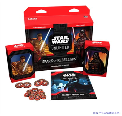 FFG - STAR WARS: UNLIMITED - SPARK OF REBELLION 2 player deck