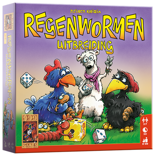 Regenwormen uitbreiding